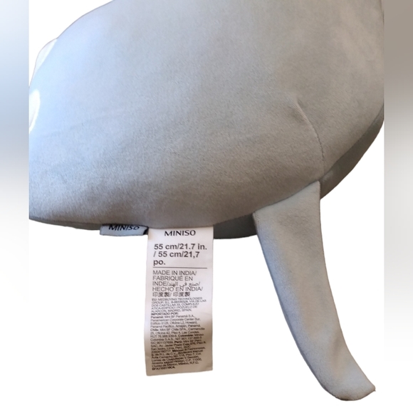 Miniso Adorable Soft Stuffed Animal Lovely Elephant Plush Toy 55 cm For … - Picture 2 of 4